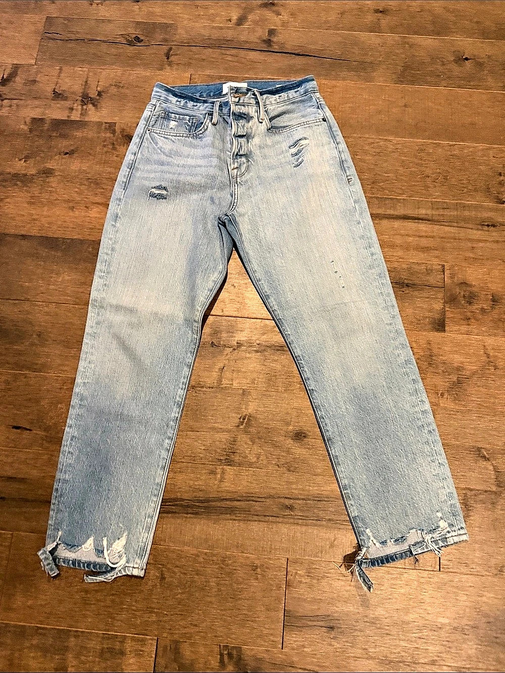 FRAME Le Original Jean Straight Leg Jeans in Blue Waist 26